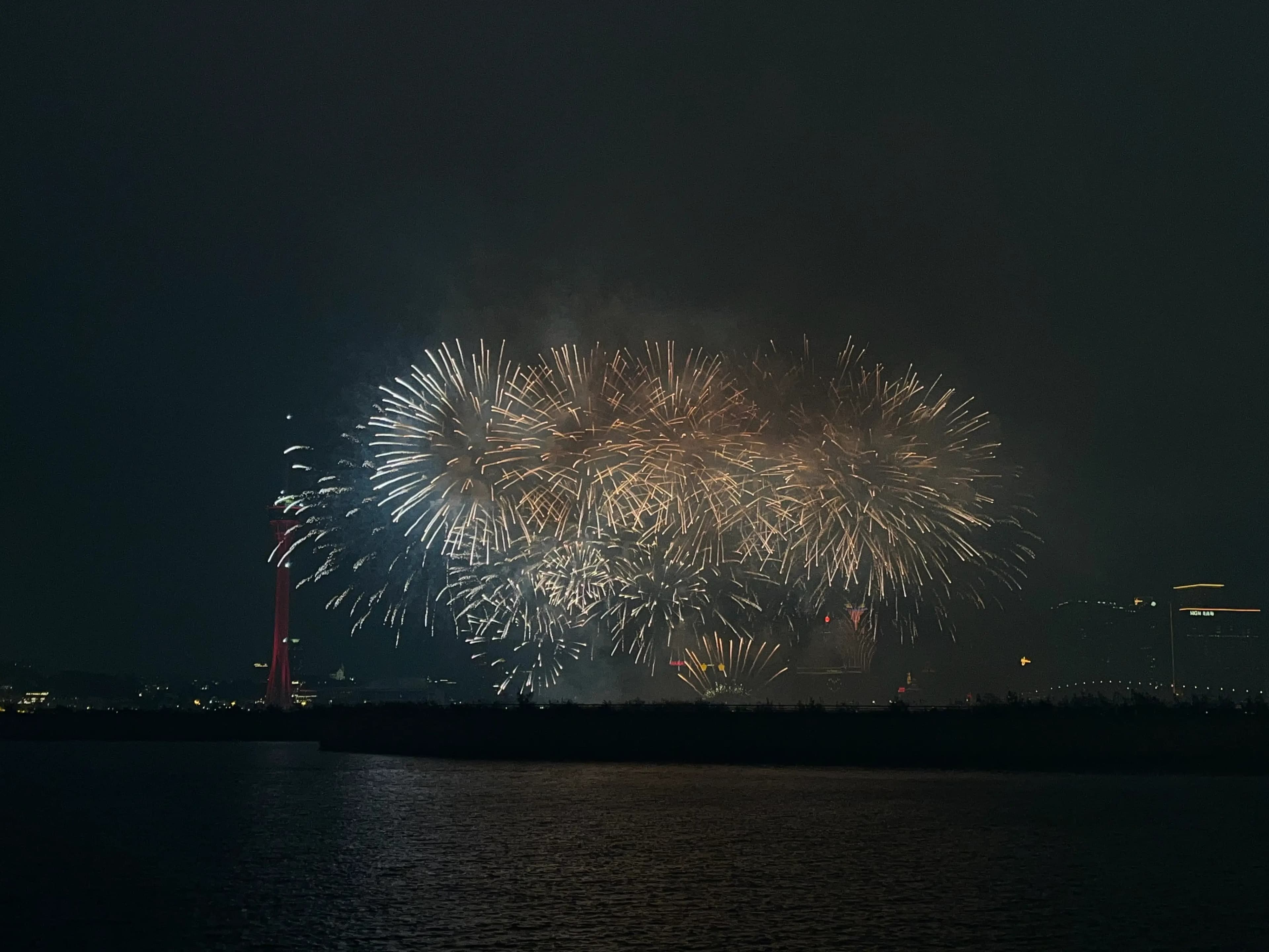 Lantern Festival fireworks on Taipa
Waterfront